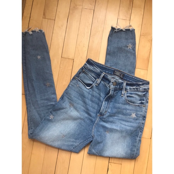 abercrombie star jeans